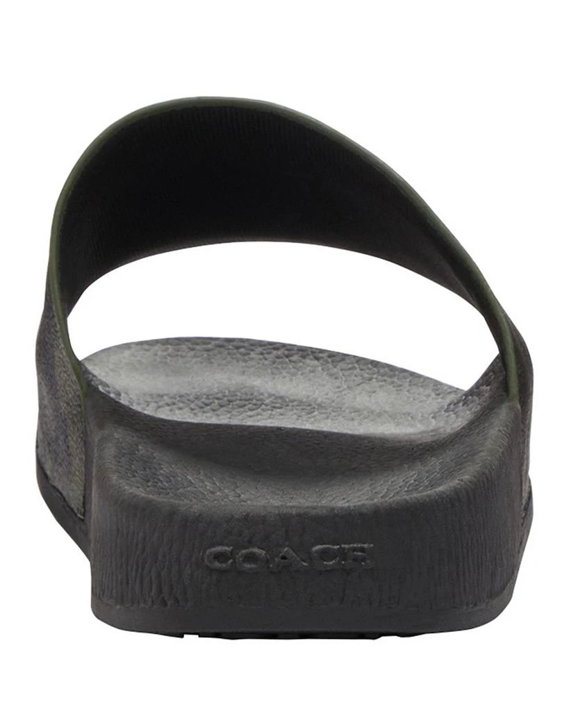 Coach Men's Signature Camo Print Slides 4