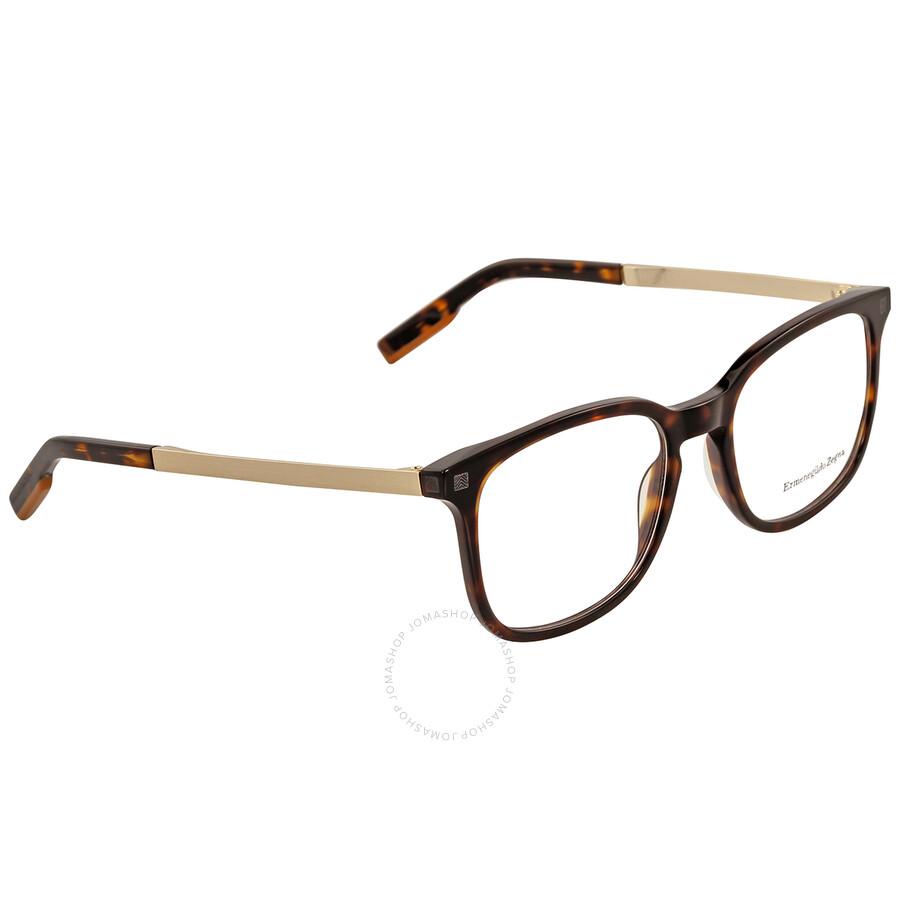 Zegna Ermenegildo Zegna Demo Square Men's Eyeglasses EZ5143 052 53
