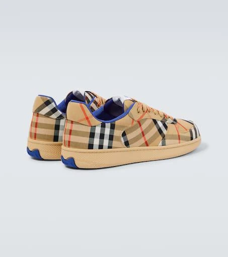 Burberry Burberry Check canvas sneakers 6