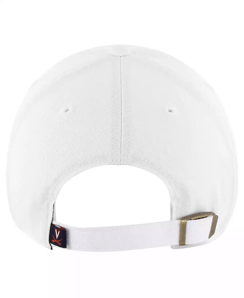 47 Brand Women's White Virginia Cavaliers Sidney Clean Up Adjustable Hat