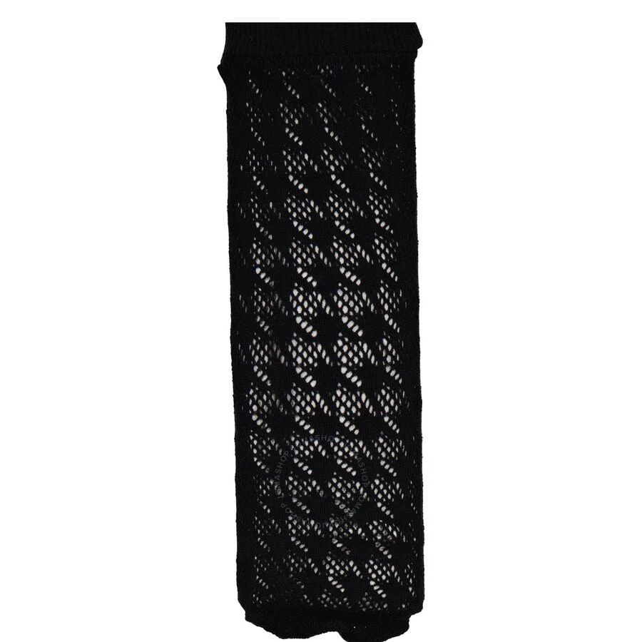 Wolford Ladies Black Dylan Houndstooth Net Socks 3