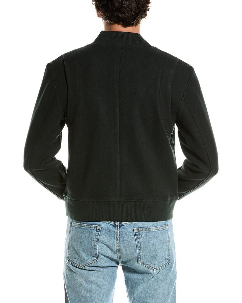 Bagatelle Knit Back Bomber Jacket
