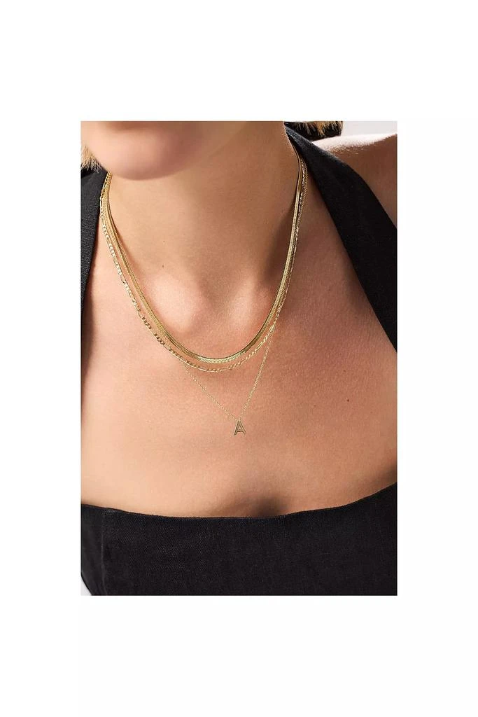 Ana Luisa Ana Luisa Ina Herringbone Chain Necklace