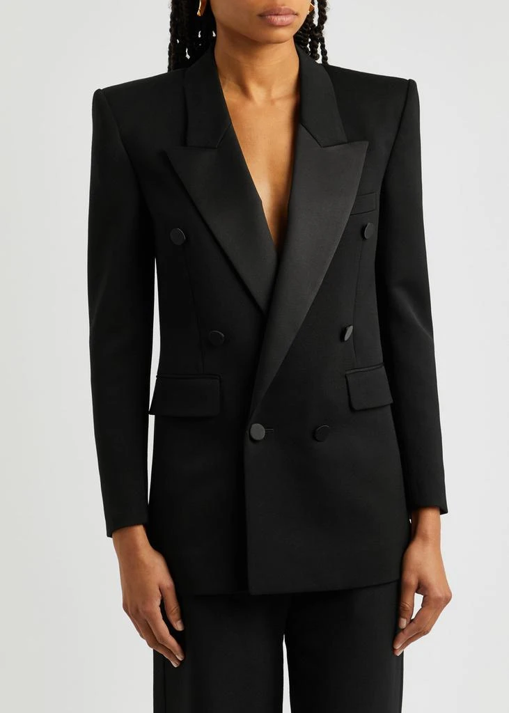 Yves Saint Laurent Double-breasted wool blazer 2