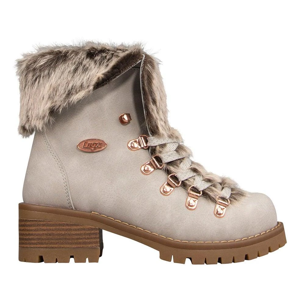 Lugz Adore Fur Lace Up Boots