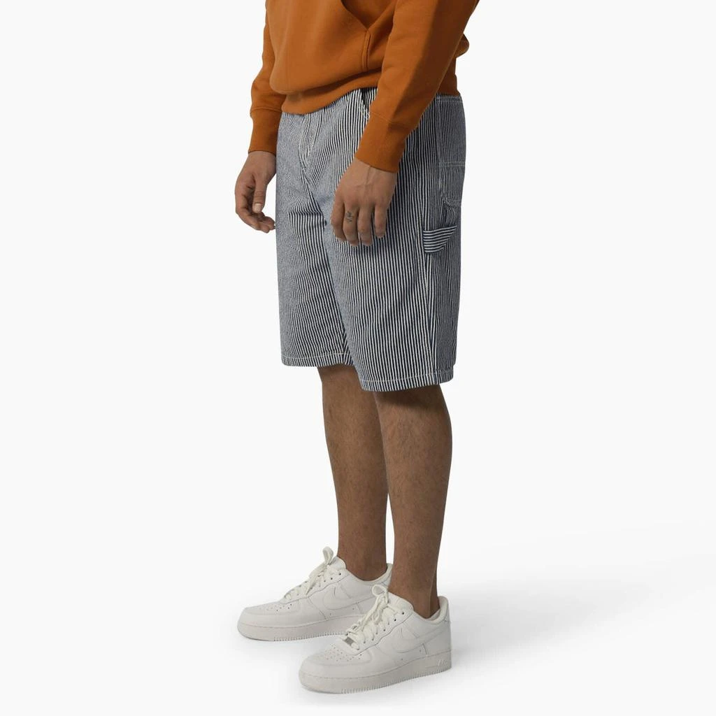 DICKIES Hickory Stripe Carpenter Shorts, 11" 3