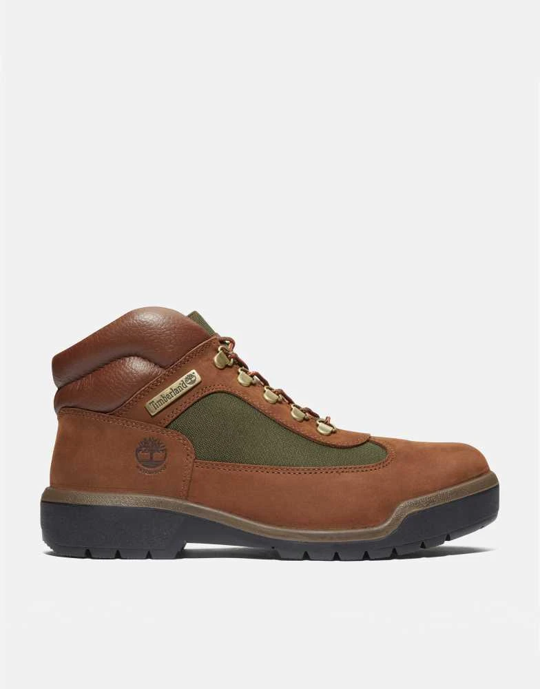 Timberland Timberland Field boot mid lace-up waterproof boot in chocolate 1