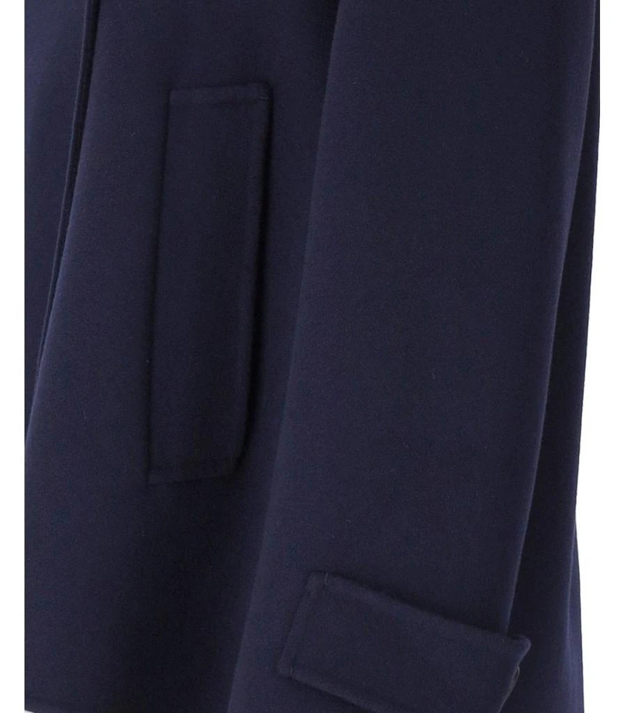 Weekend Max Mara Weekend Max Mara Afone Blue Double-Breasted Caban 3