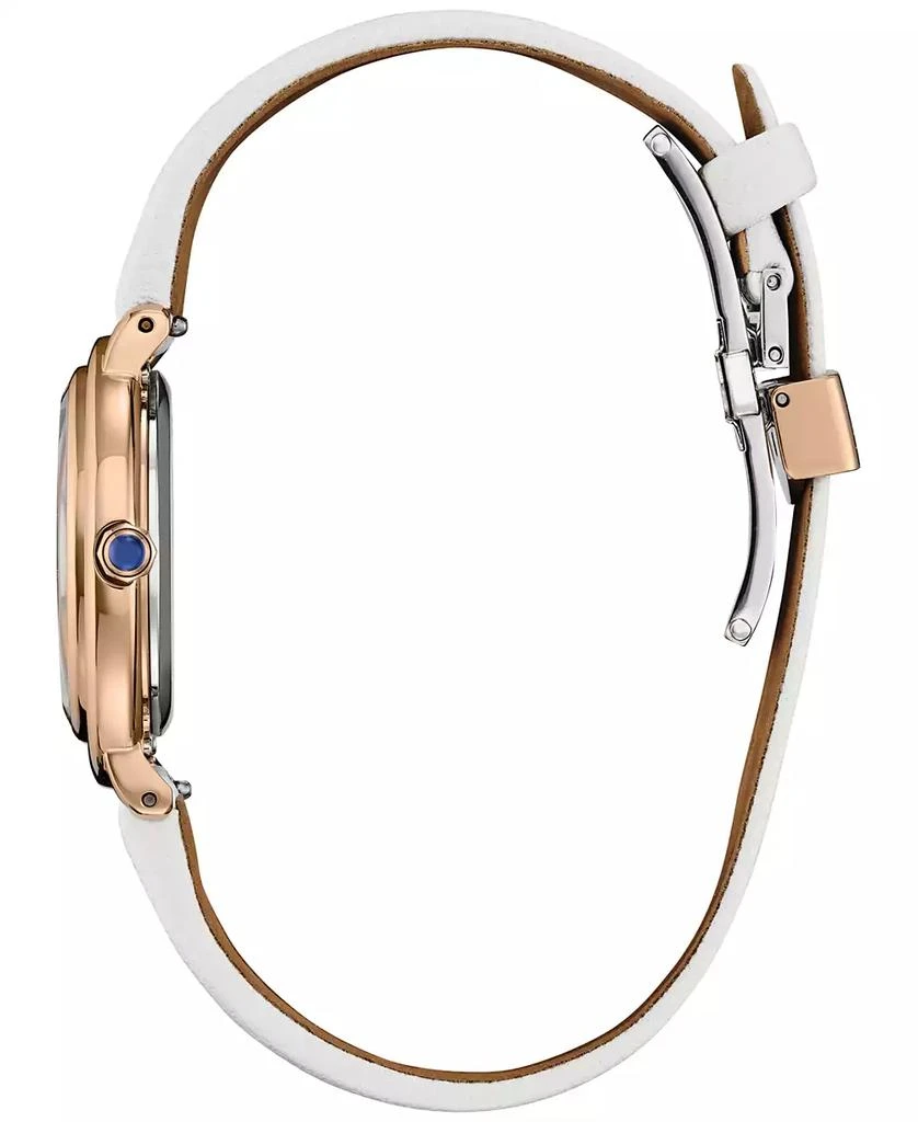 Citizen Eco-Drive Women
s L Arcly Diamond Accent Rose Gold-Tone Stainless Steel Bracelet Watch 31mm 5