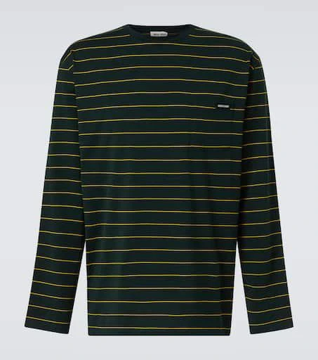 Miu Miu Striped cotton jersey T-shirt 1