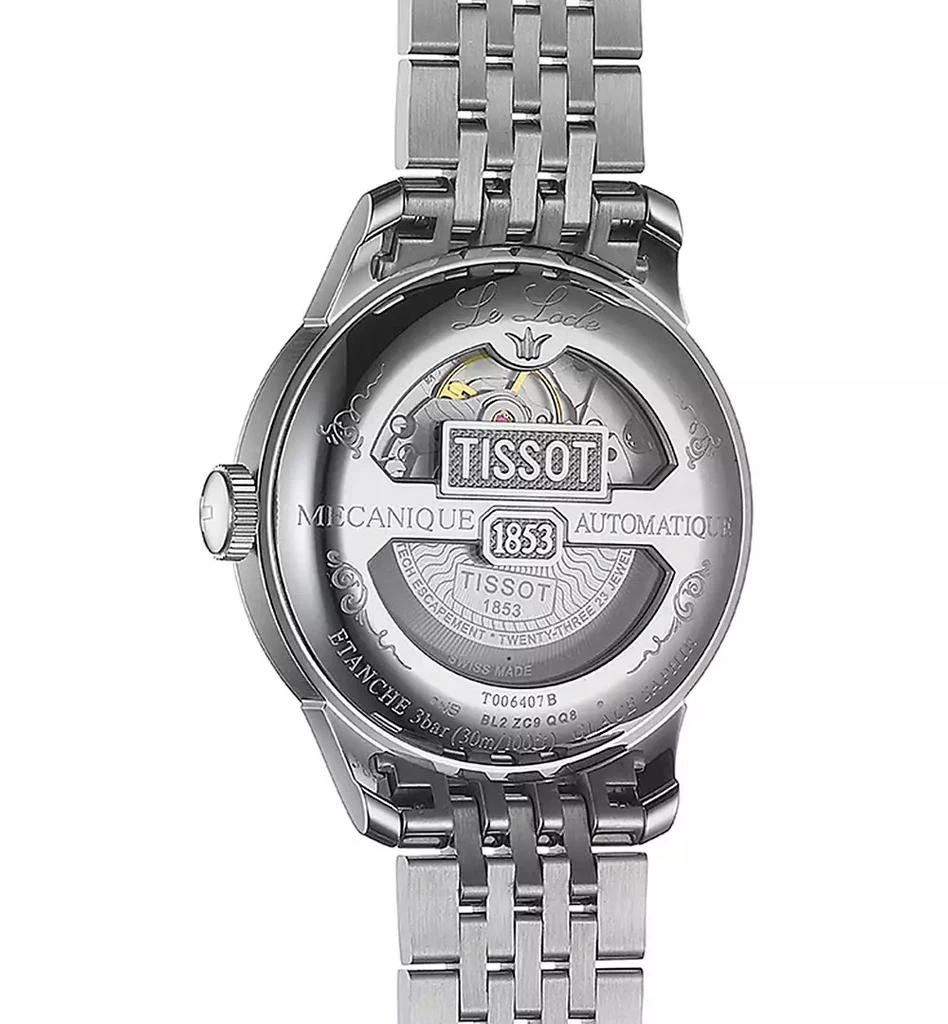 Tissot Men's Swiss Le Locle Stainless Steel Bracelet Watch 39mm 5