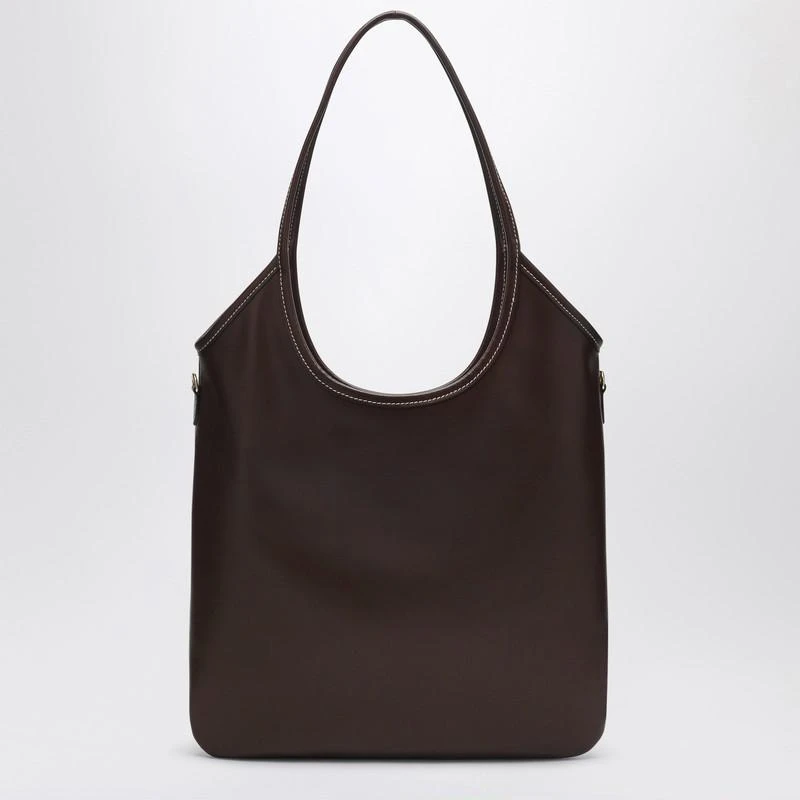 Miu Miu IVY brown leather handbag 4