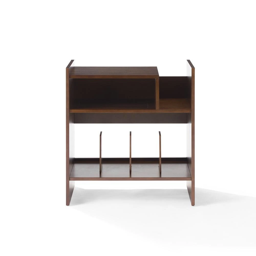 Crosley Portland Turntable Stand In Dark Brown 1