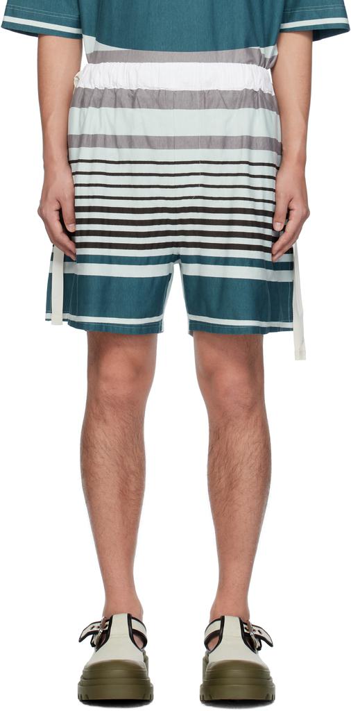 Craig Green Blue Wave Shorts