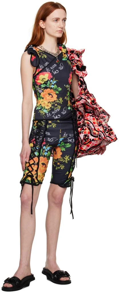 CHOPOVA LOWENA SSENSE Exclusive Black Tank Top 4