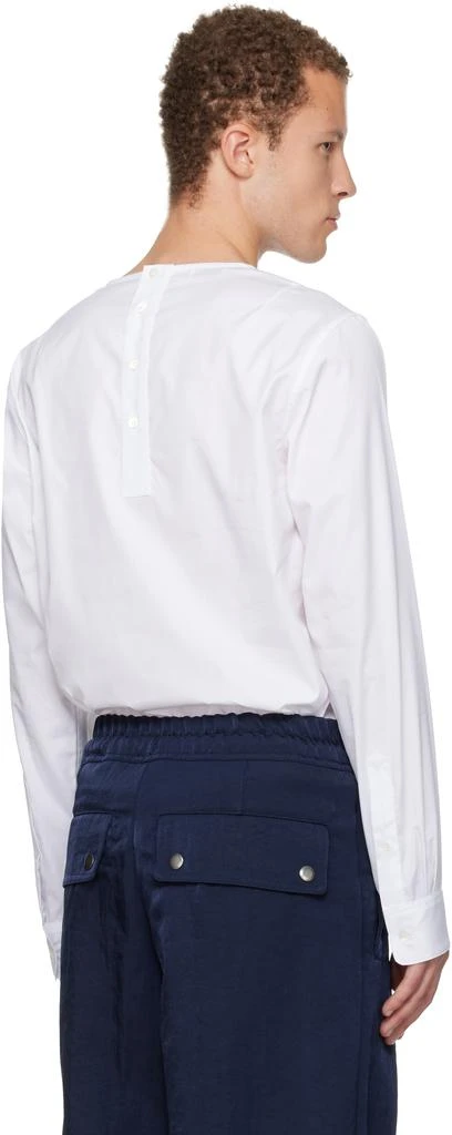 Dries Van Noten White Paneled Shirt 3