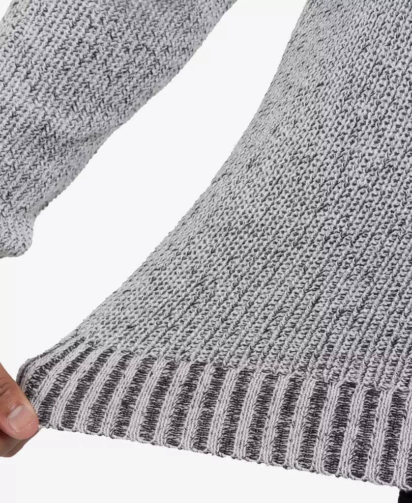 X-Ray Men's Ribbed Pattern Turtleneck Sweater 8