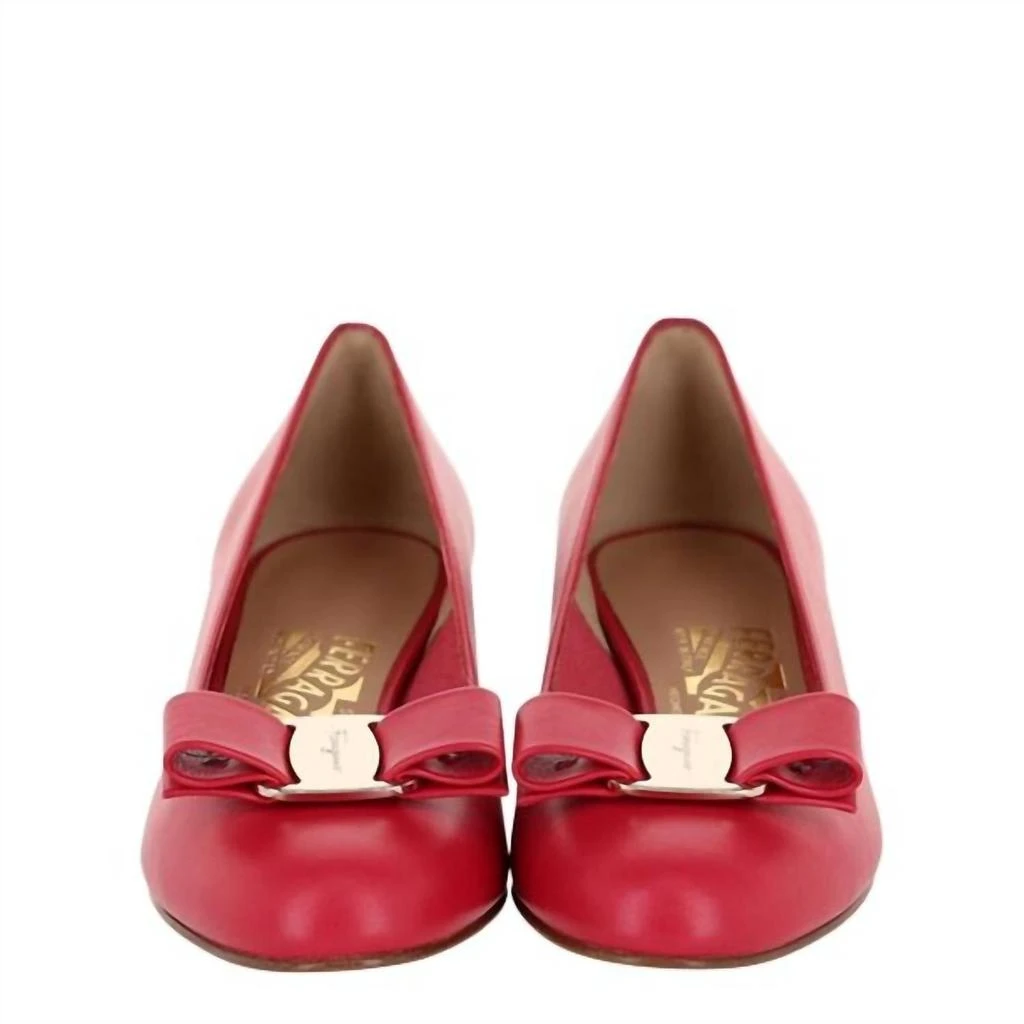 Salvatore Ferragamo Salvatore Ferragamo - Women
s Vara Bow Pump Shoes 5