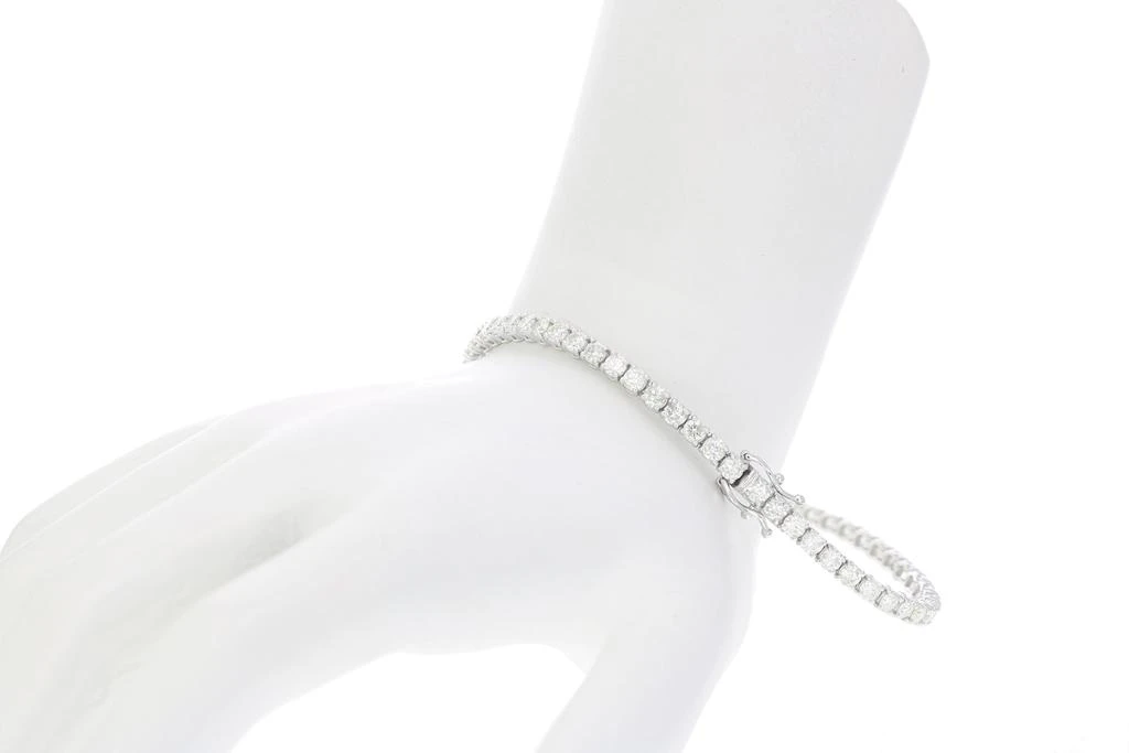 Vir Jewels 5 cttw Diamond Bracelet 14K White Gold Classic Tennis Round Prong Set 7 Inch 4