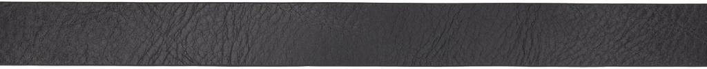 Rag & Bone Black Audrey Tortoiseshell-Buckle Leather Belt 2