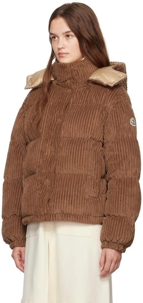 Moncler Brown Daos Down Jacket 4