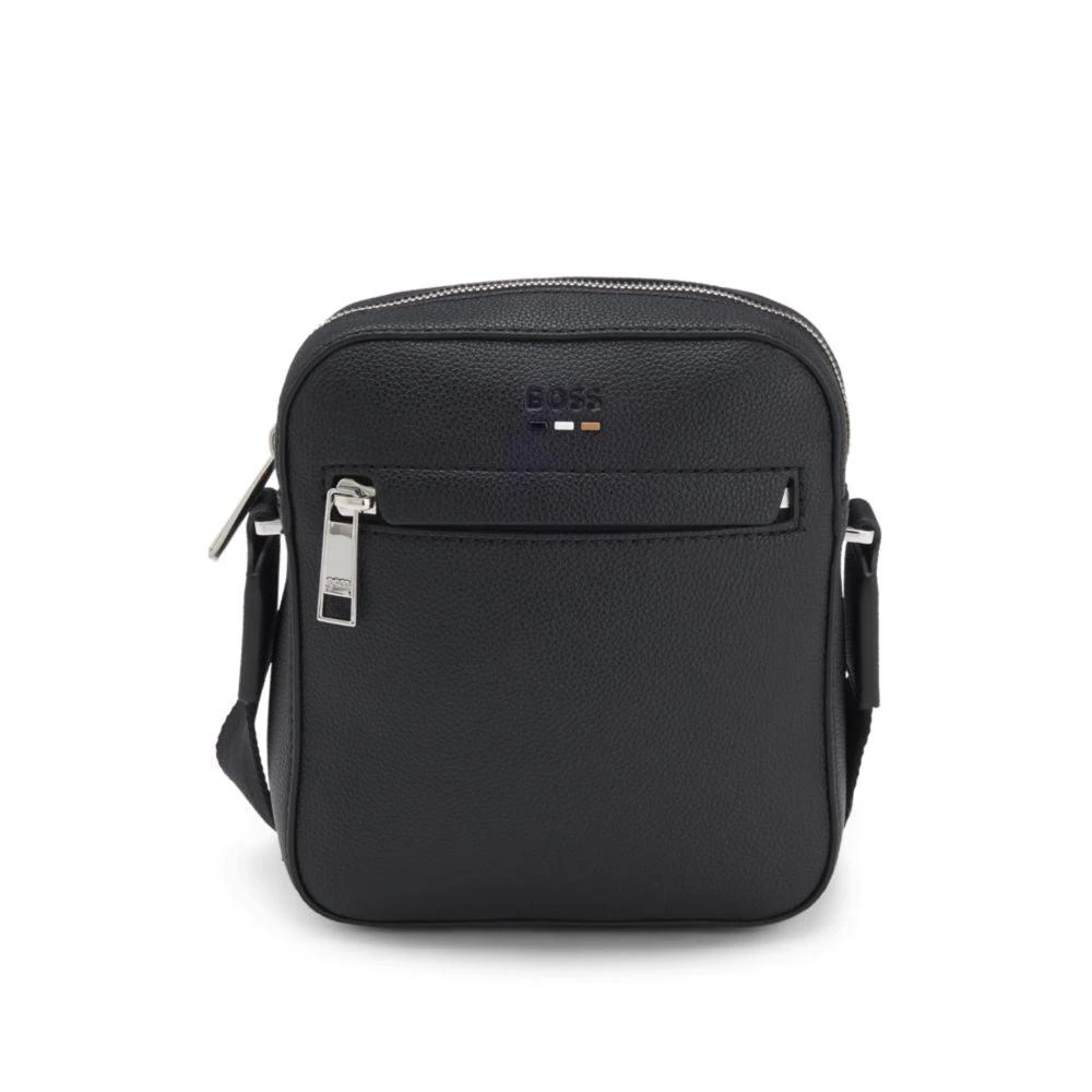 Hugo Boss Reporter bag with embossed logo