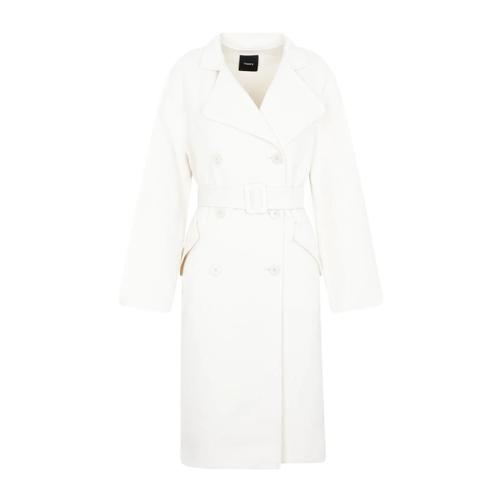 Theory Theory Double-Breasted Drop-Shoulder Coat 1