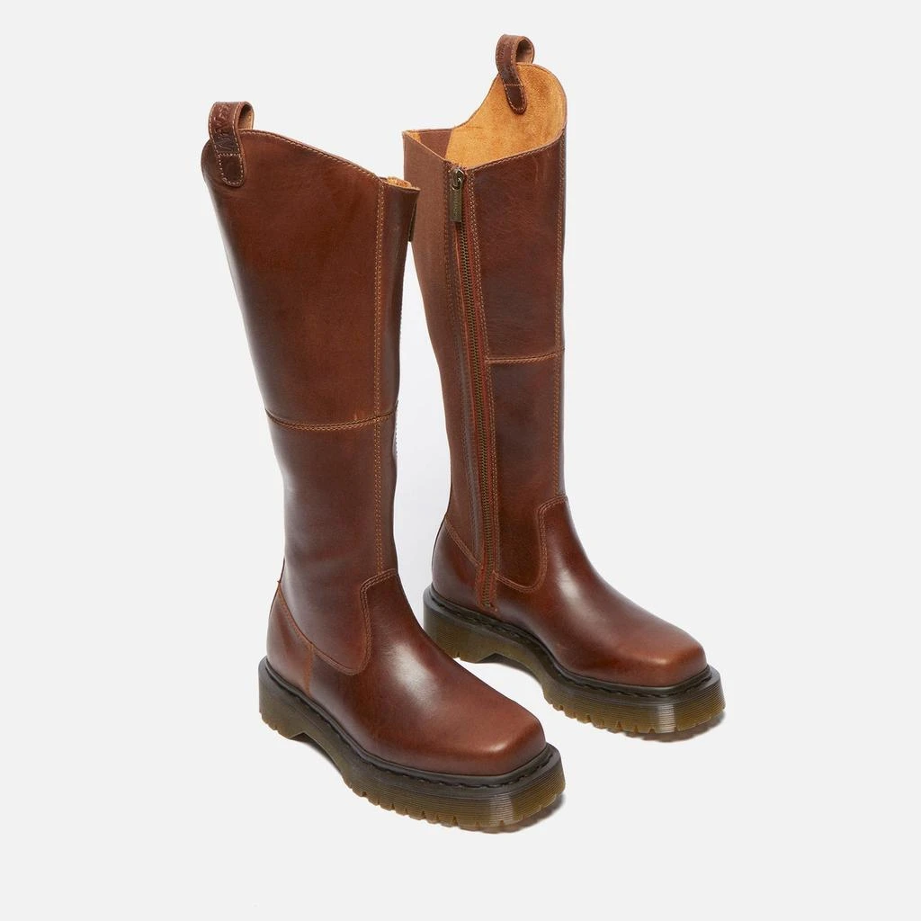 Dr. Martens Dr. Martens Women's Amaayah Hi Bex Leather Knee High Boots 2