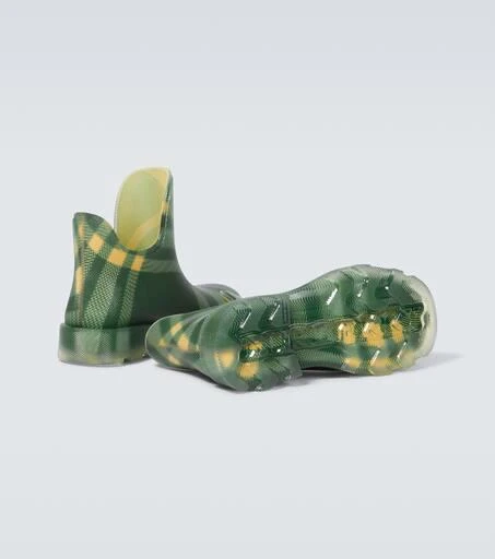 Burberry Burberry Check rain boots 7