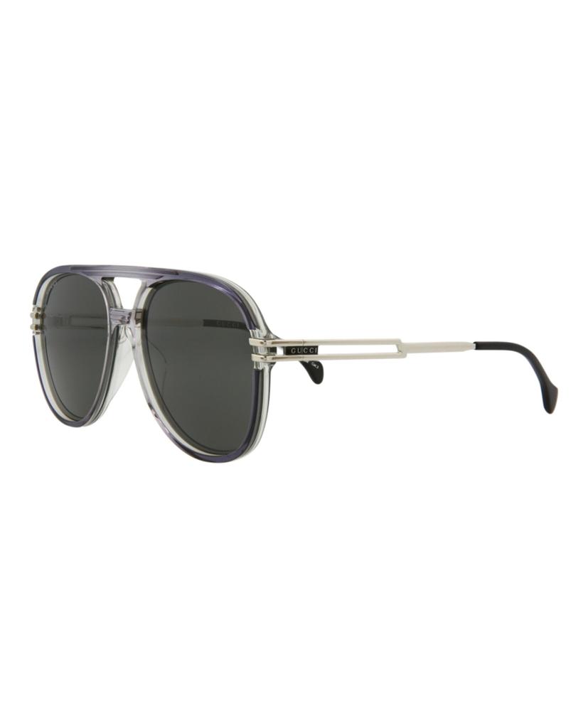 Gucci Aviator-Style Acetate Sunglasses