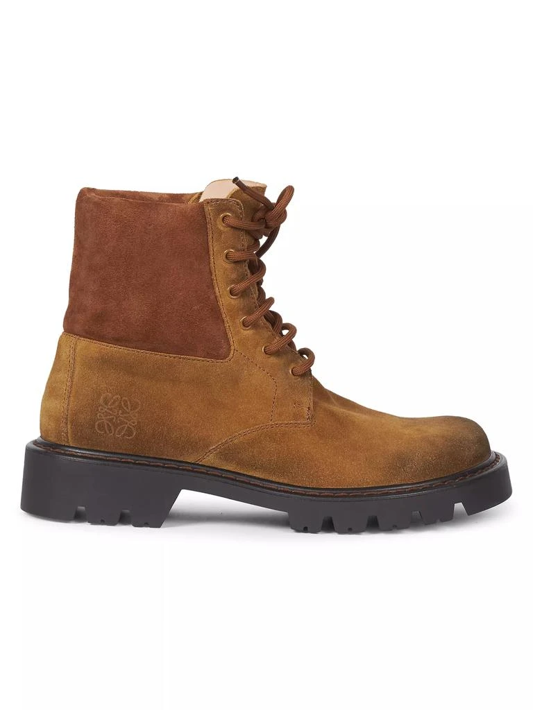 Loewe Sierra Suede Ankle Boots 1