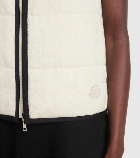 Moncler Padded cotton-bend vest 6