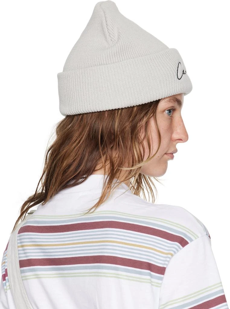 Carhartt WIP Gray Watcher Beanie 3