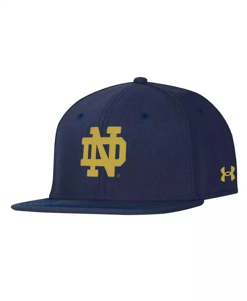 Under Armour Men's Navy Notre Dame Fighting Irish Baseball Fitted Hat 1