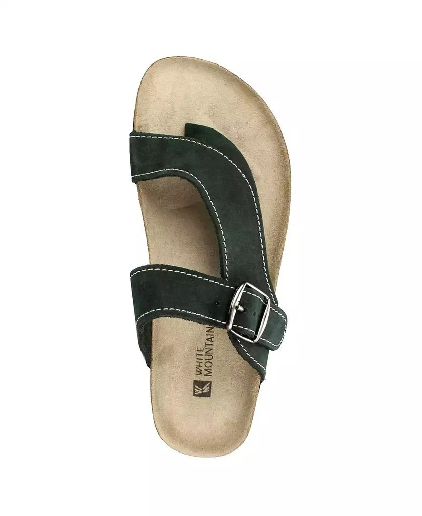 White Mountain Women's Carly Footbed Sandals 6