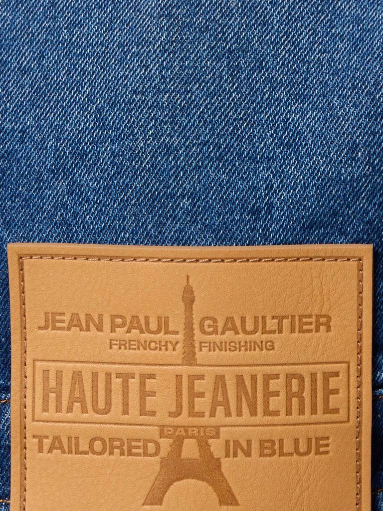 Jean Paul Gaultier Topstitched Denim Bolero Jacket 4