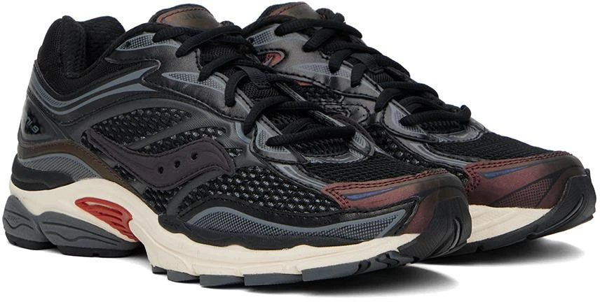 Saucony Black & Brown ProGrid Omni 9 Disrupt Sneakers 4