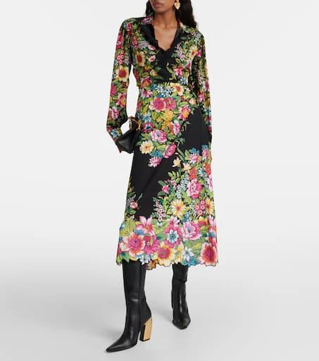 ETRO Floral cotton maxi skirt 2