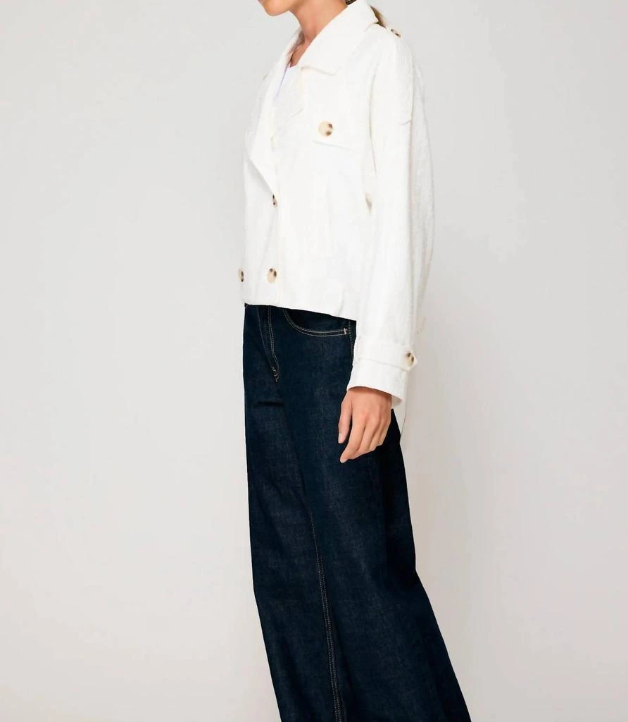 Line & Dot Line And Dot - Bendetta Crop Trench Jacket 3