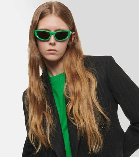 Bottega Veneta Cone Wraparound sunglasses 3