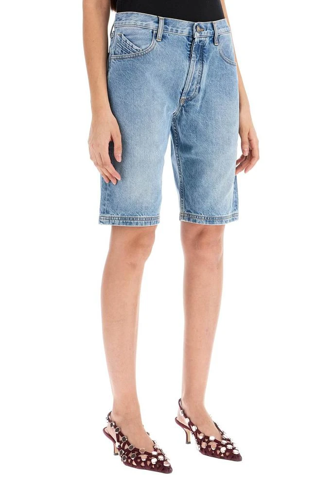 The Attico denim boyfriend bermuda shorts for 2
