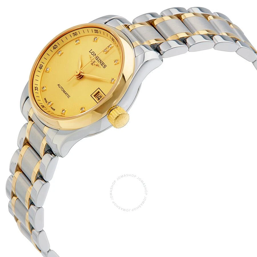 Longines Master Collection Automatic Gold Dial Ladies Watch L21285377 2