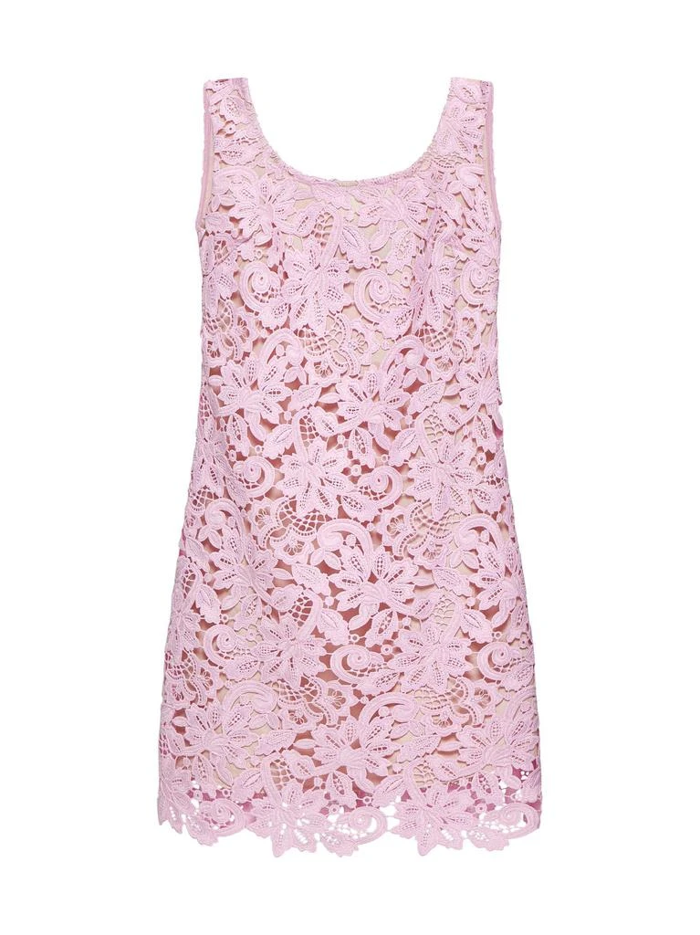 Self Portrait SELF PORTRAIT | Pink floral lace mini dress | Women | 8 1