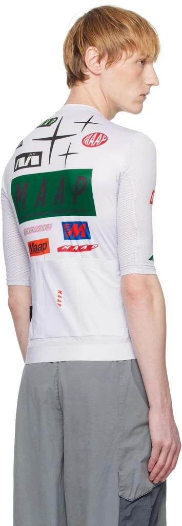 MAAP White Drome Pro Air Jersey 3.0 T-shirt 3
