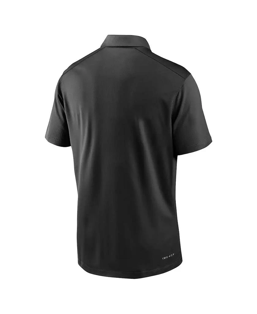 NIKE Men's Black Wake Forest Demon Deacons 2024 Sideline Victory Coaches Performance Polo 2
