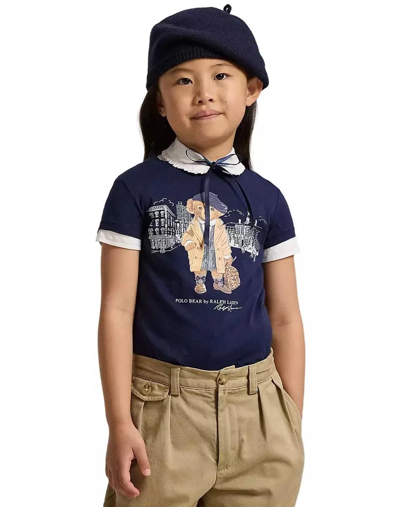 Ralph Lauren Girls
 2T-6X Short-Sleeve Crewneck T-Shirt