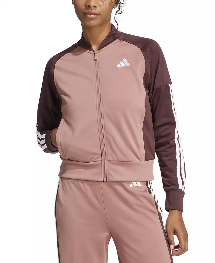 Shop Women's Colorblocked Tricot Tracksuit Jacket on Sale at
