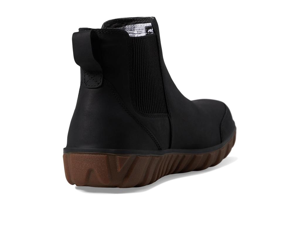 BOGS Mens Classic Casual Chelsea, Black, Size 11 BOGS Classic Cas 並行輸入品