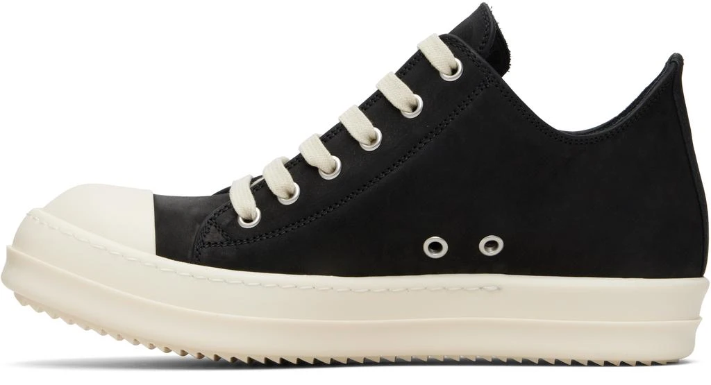 Rick Owens Black Concordians Low Sneaks Sneakers 3