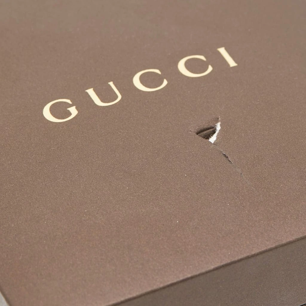 Gucci Gucci Slate Brown PVD Stainless Steel Leather Interlocking G YA133309 Women's Wristwatch 37 mm 9